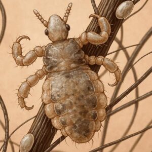 از گوریلها تا انسان مدرن؛ داستان تکاملی شپش عانه (Phthirus pubis)